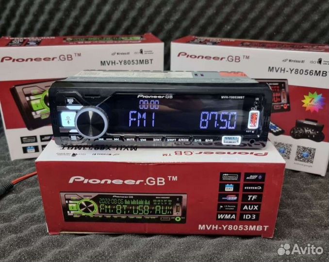 Автомагнитола Pioneer Y8056MBT Bluetooth