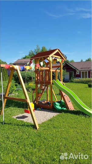 Детская площадка с гарантией 12 месяцев