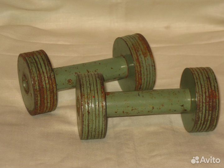 Гантели подростковые. 1 кг. СССР