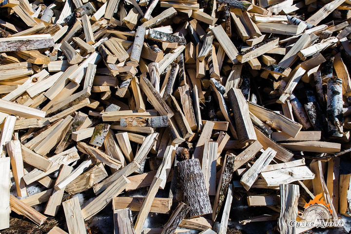 Дрова березовые колотые