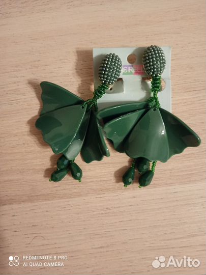 Серьги клипсы