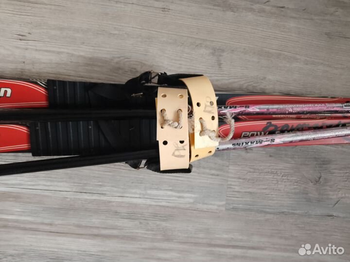 Лыжи детские с палками