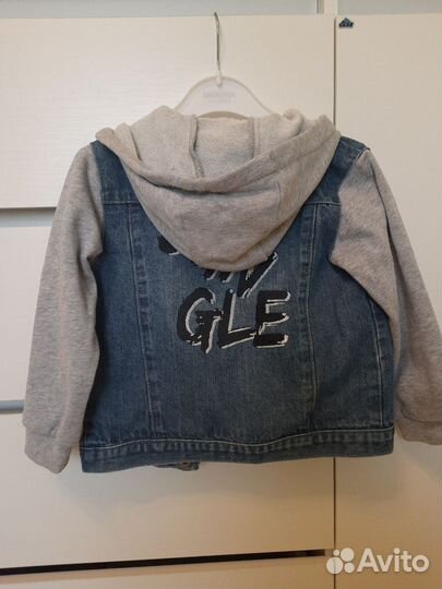 Джинсовая куртка для мальчика 104