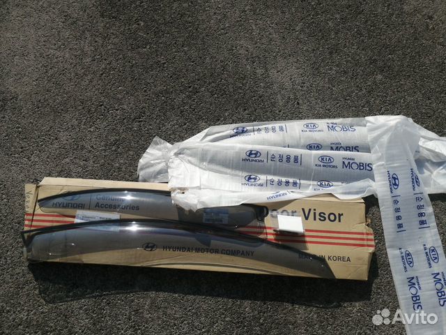 Дефлектора окон Хендай Верна. Новые Оригинал