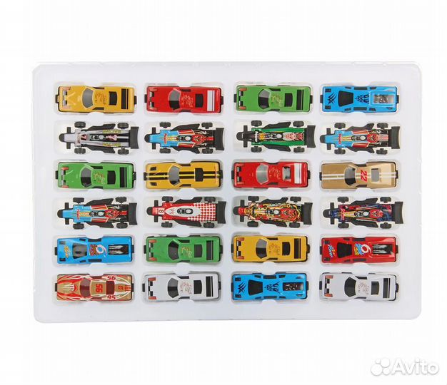 Н-р из 24 мет. машинок, 109359