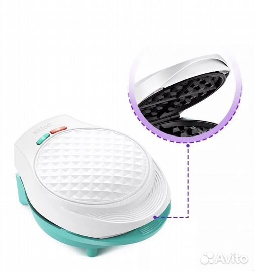 Электровафельница Kitfort KT-1667