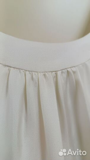 Сарафан Max Mara xs белый шелк хлопок