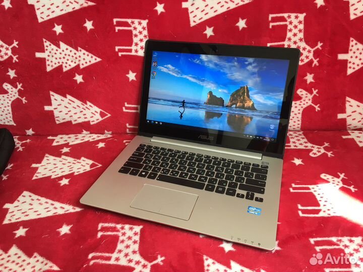 Ноутбук Asus i5 4 потока/4 Гб/SSD 240