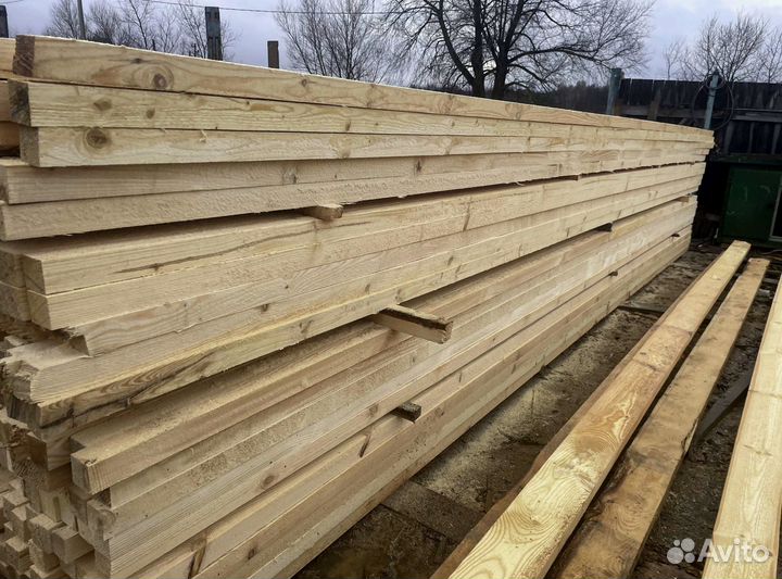 Брус обрезной 100х100х6000