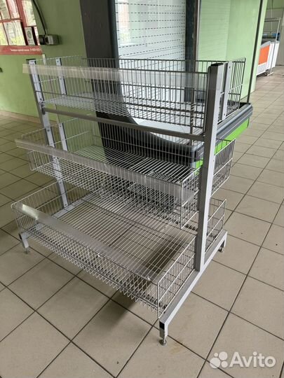 Стеллаж сетчатый для мелочовки