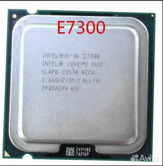 Процессор Intel Core2 Duo E7300