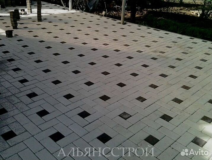 Тротуарная плитка любых форматов