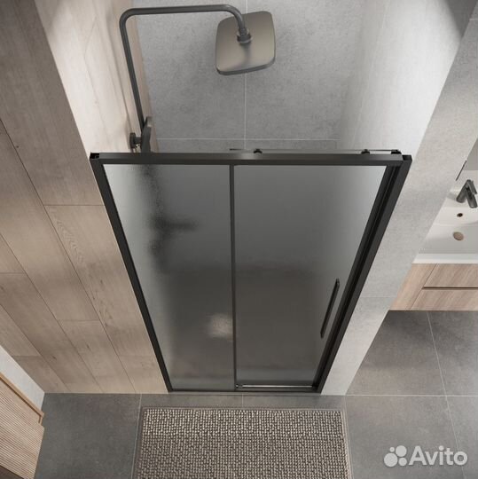 Душевая дверь Niagara Nova 90 NG-34-L9chgr профиль графит/стекло шиншилла