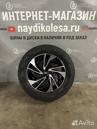 Зимние шипованные колеса R18 Хёндай Палисад