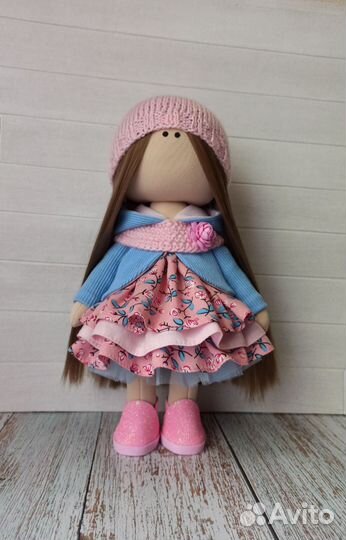 Кукла текстильная, интерьерная