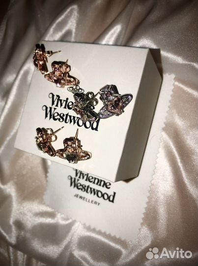 Vivienne westwood оригинал серьги