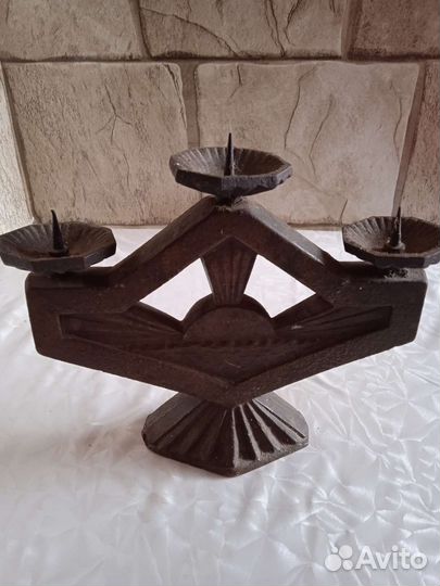 Старинный подсвечник. 2-шт. СССР. Винтаж