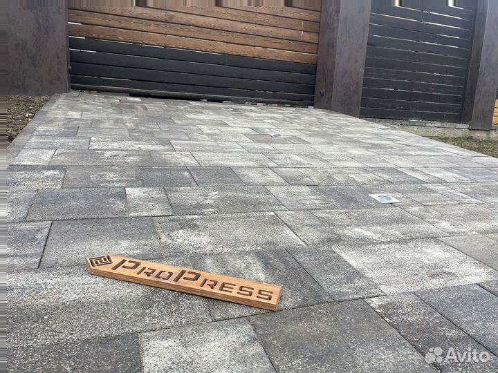 Тротуарная плитка сухопрессованная