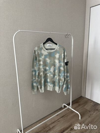 Свитшот stone island оригинал camo devore