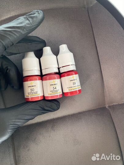 Пигменты для перманентного макияжа губ