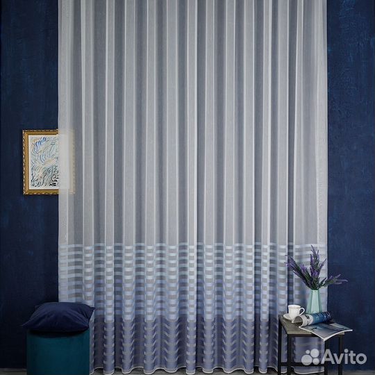 Тюль градиент Трио Эверест