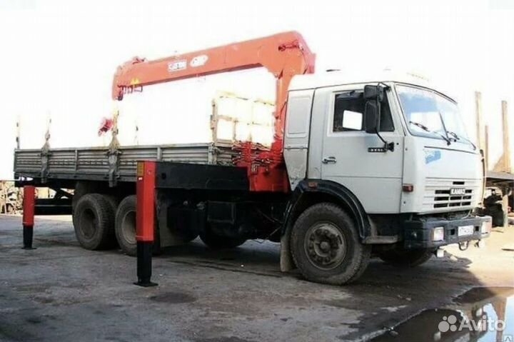 Услуги манипулятора камаз