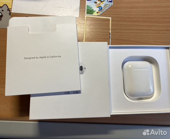 Беспроводные наушники apple airpods 1