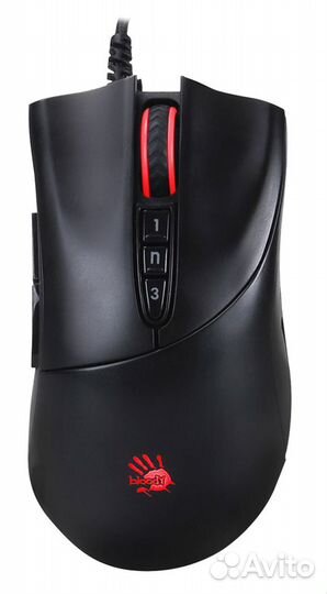 Мышь A4Tech Bloody V3 черная оптическая (3200dpi)