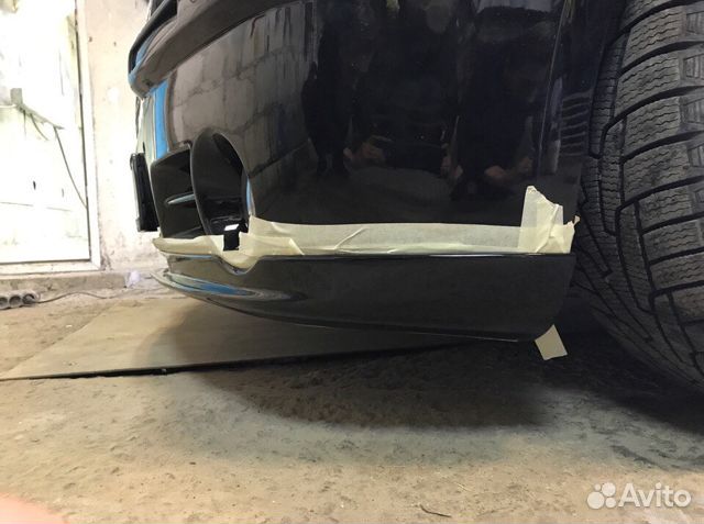 SRT8 Chrysler 300C накладка переднего бампера