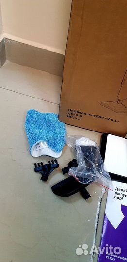 Новая паровая швабра Kitfort KT-1019