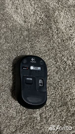 Мышь Logitech M185, оптическая, беспроводная