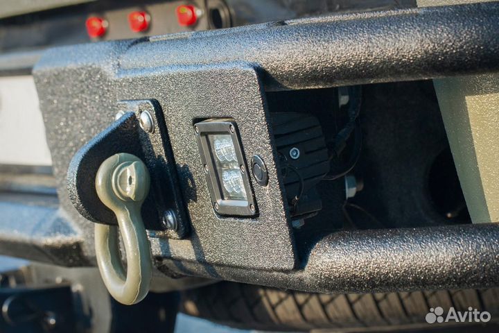 Бампер силовой задний BMS alfa для Dodge Ram 1500