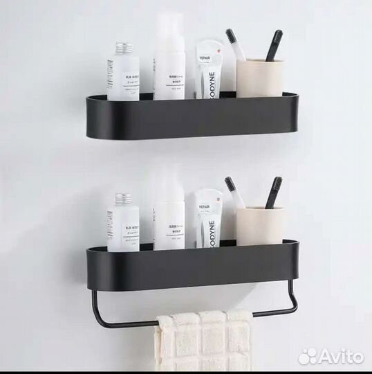 Полка навесная для ванной новая
