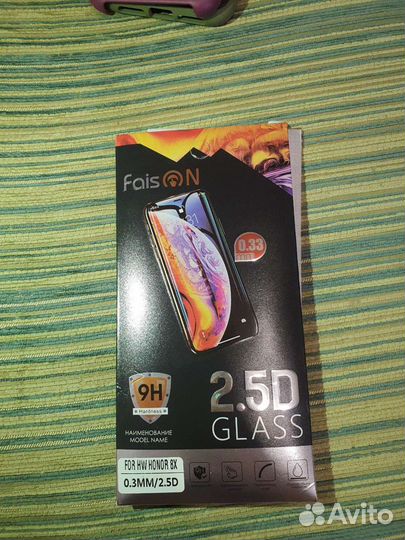 Плёнки и стекло на Honor 8x