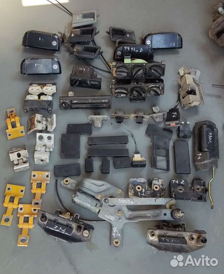 Задняя ручка с хлопушки, Фольксваген Т-4