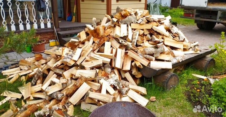 Дрова Березовые от 1 куба