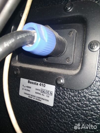 Кабинет басовый. Yerasov Bassta 410