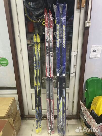 Лыжи беговые, лыжи для школы, турестические