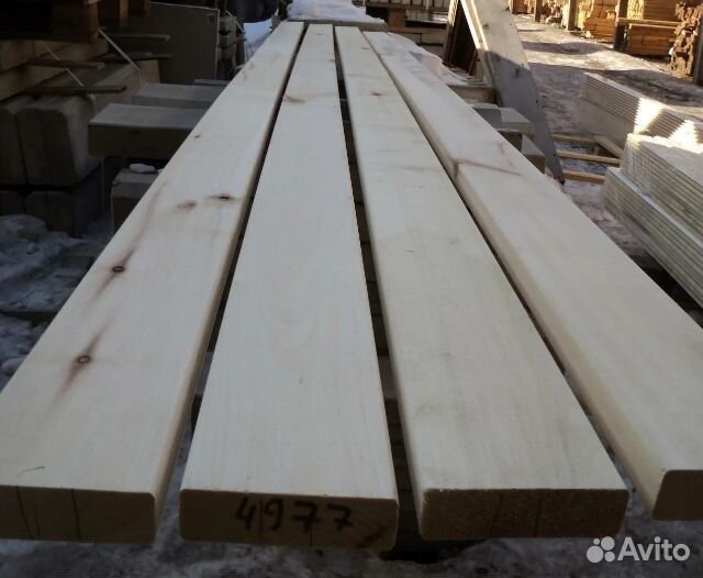 Полок осина сорт В 25*85 1,5м