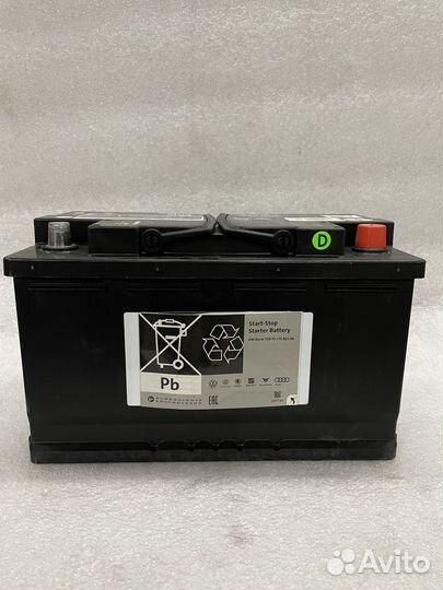Аккумулятор новый оригинальный VAG 75 Ah