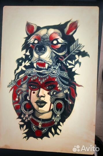 Тату мастер/скайсы