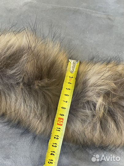 Меховой Воротник пушистый мягкий