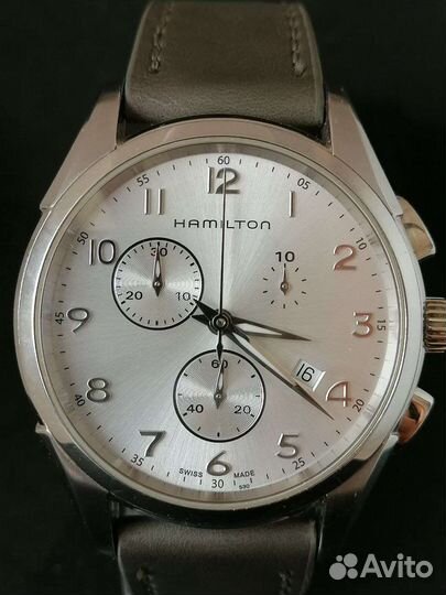 Часы hamilton jazzmaster хронограф
