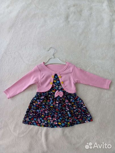 Платье для девочки 1 год 80 размер