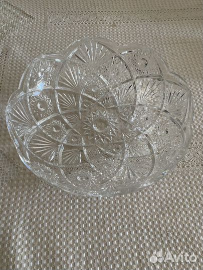 Ваза хрустальная СССР