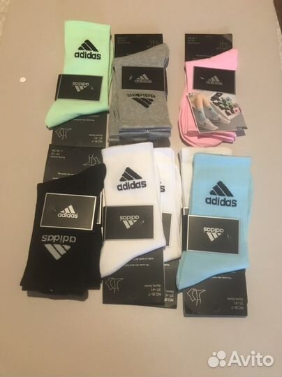 Высокие Adidas женские носки