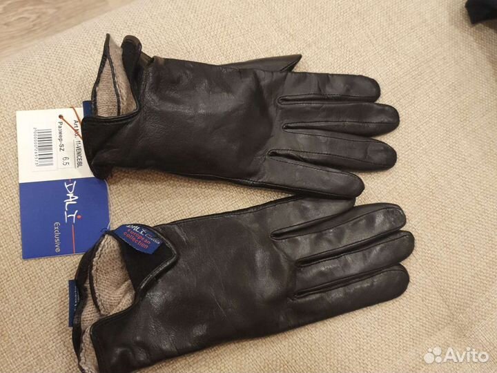 Перчатки кожанные