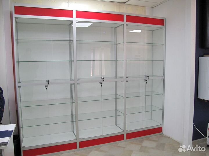 Торговая витрина из профиля