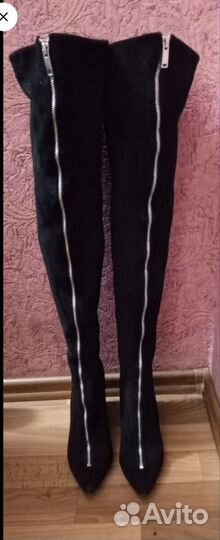 Сапоги ботфорты