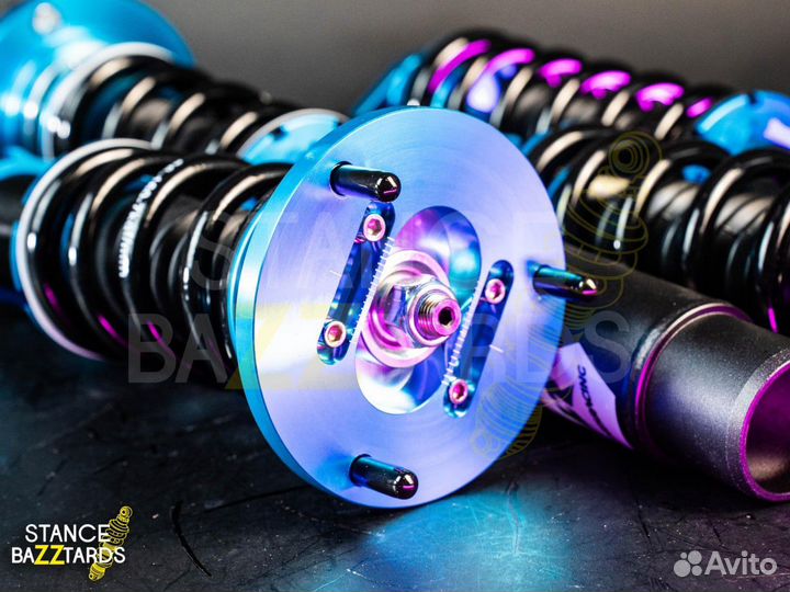 Винтовая подвеска бмв Е46, койловеры Linesracing